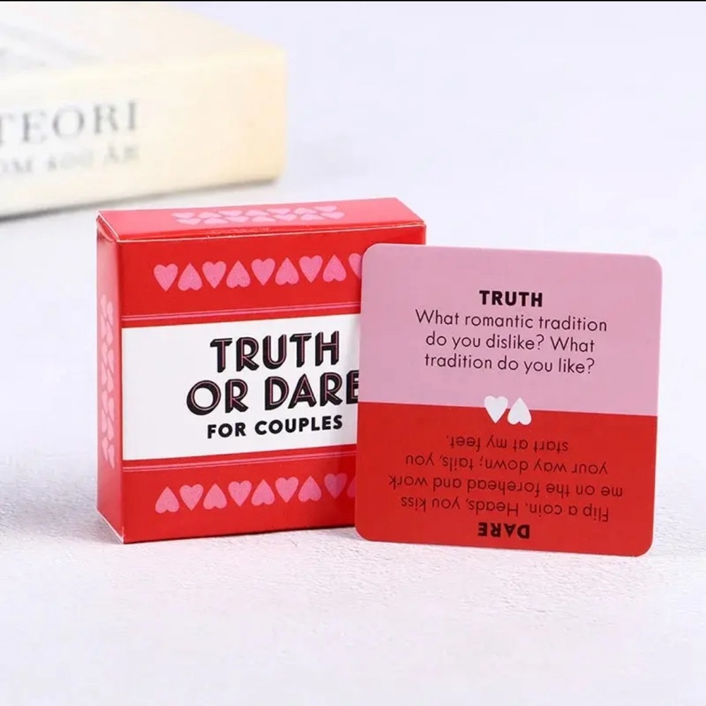 Date Night Couples Truth or Dare Deck of Cards Set